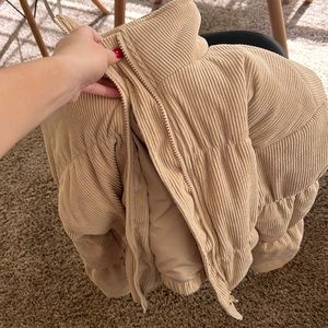 Beige jacket